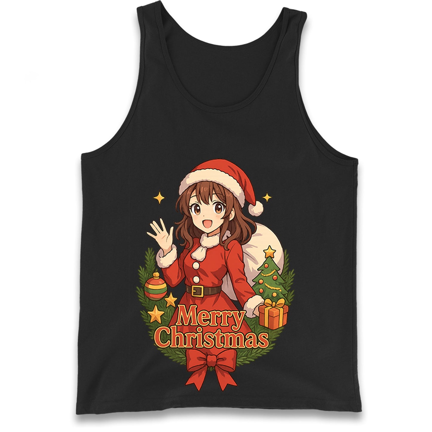 Anime Christmas Tank Top