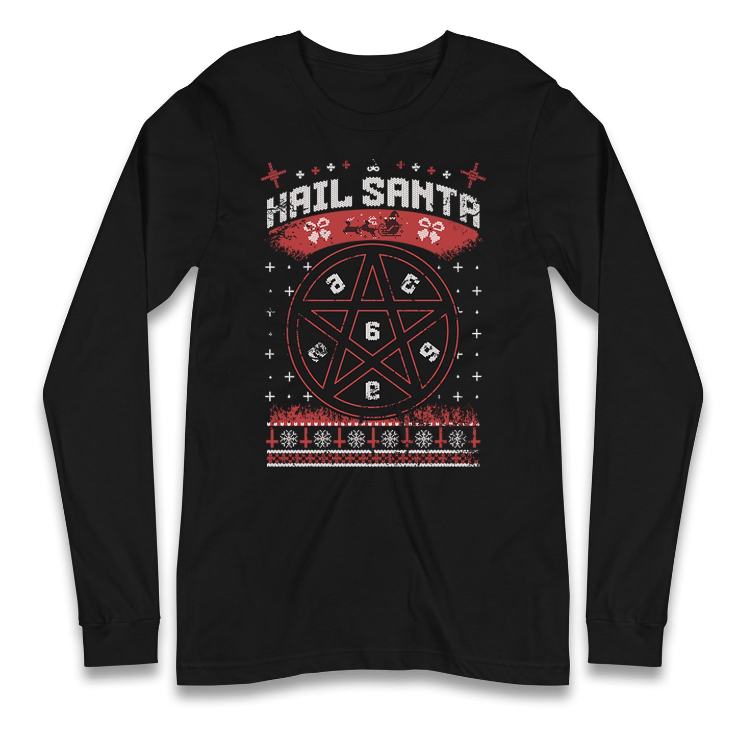 Hail Santa Longsleeve T Shirt