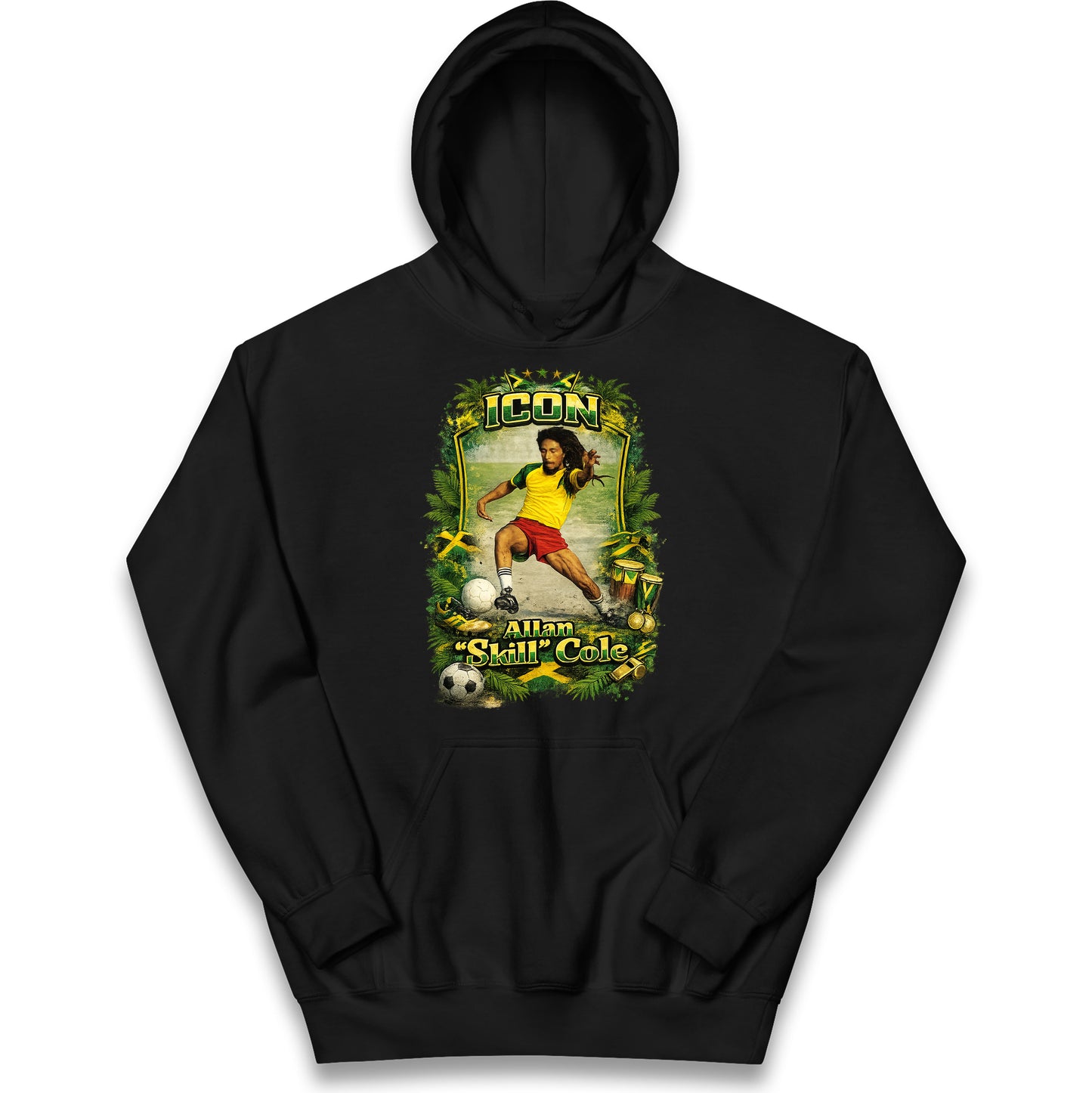 Jamaica Football Kids Hoodie