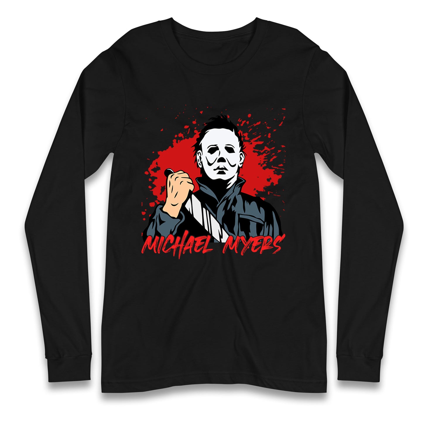Michael Myers Horror Halloween Long Sleeve T Shirt