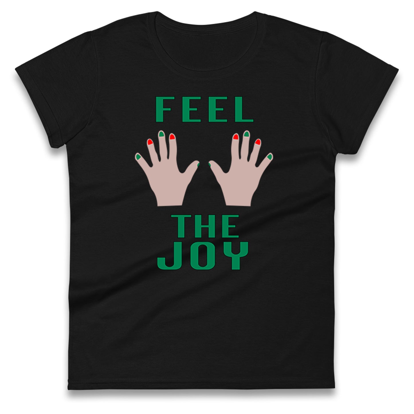 Rude christmas Ladies T Shirt