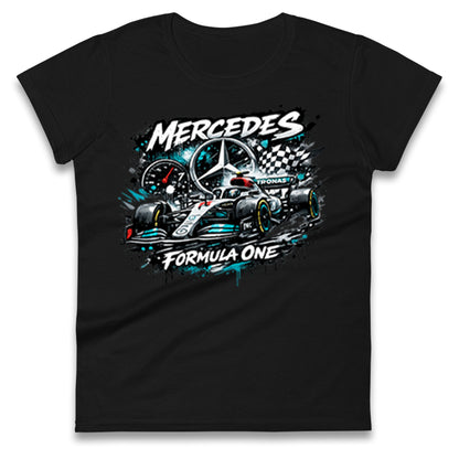 Mercedes F1 Ladies T Shirt