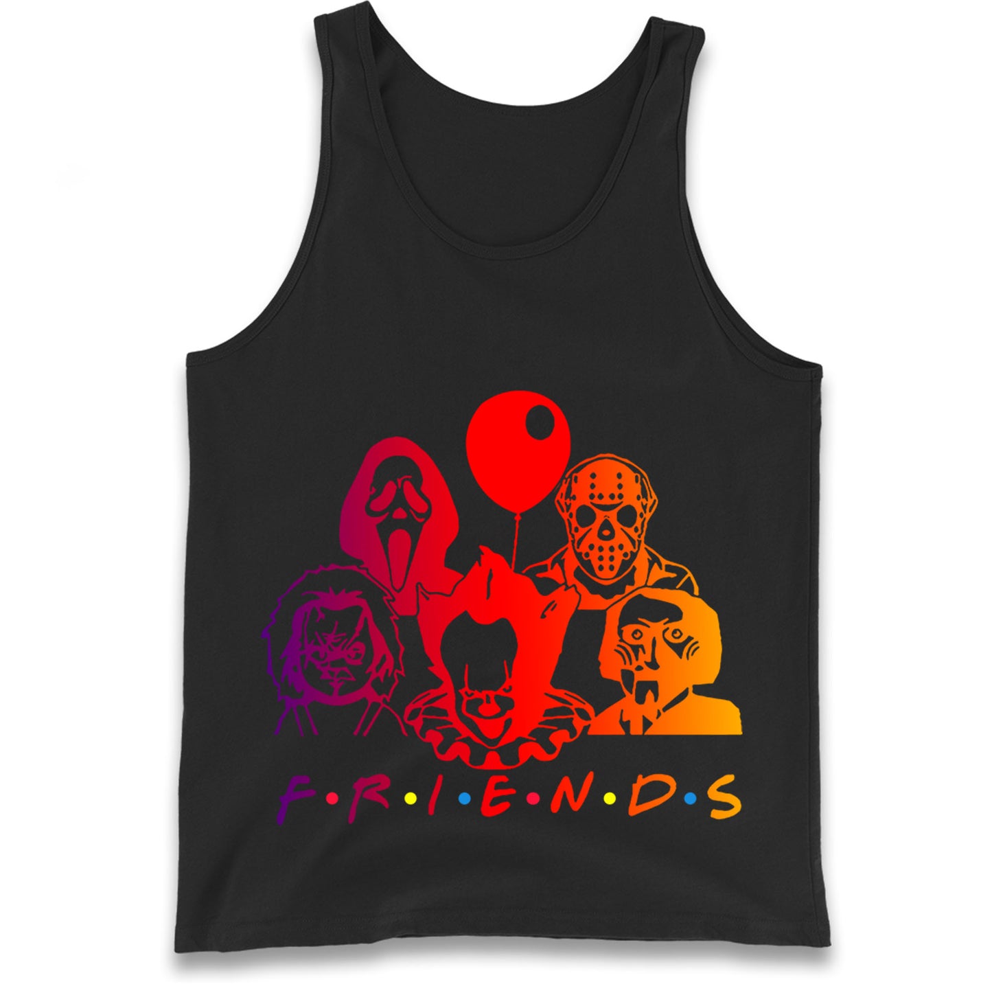 Super Villains Friends Halloween Tank Top