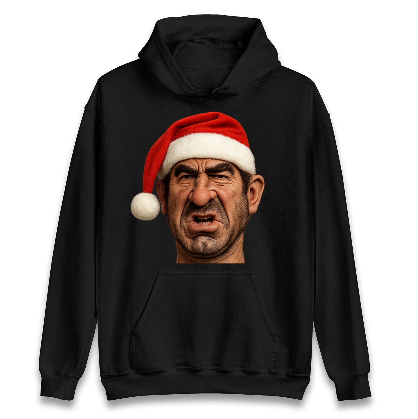 Eric Cantona Xmas Hoodie