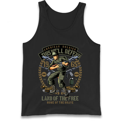 American Soldier Tank Top