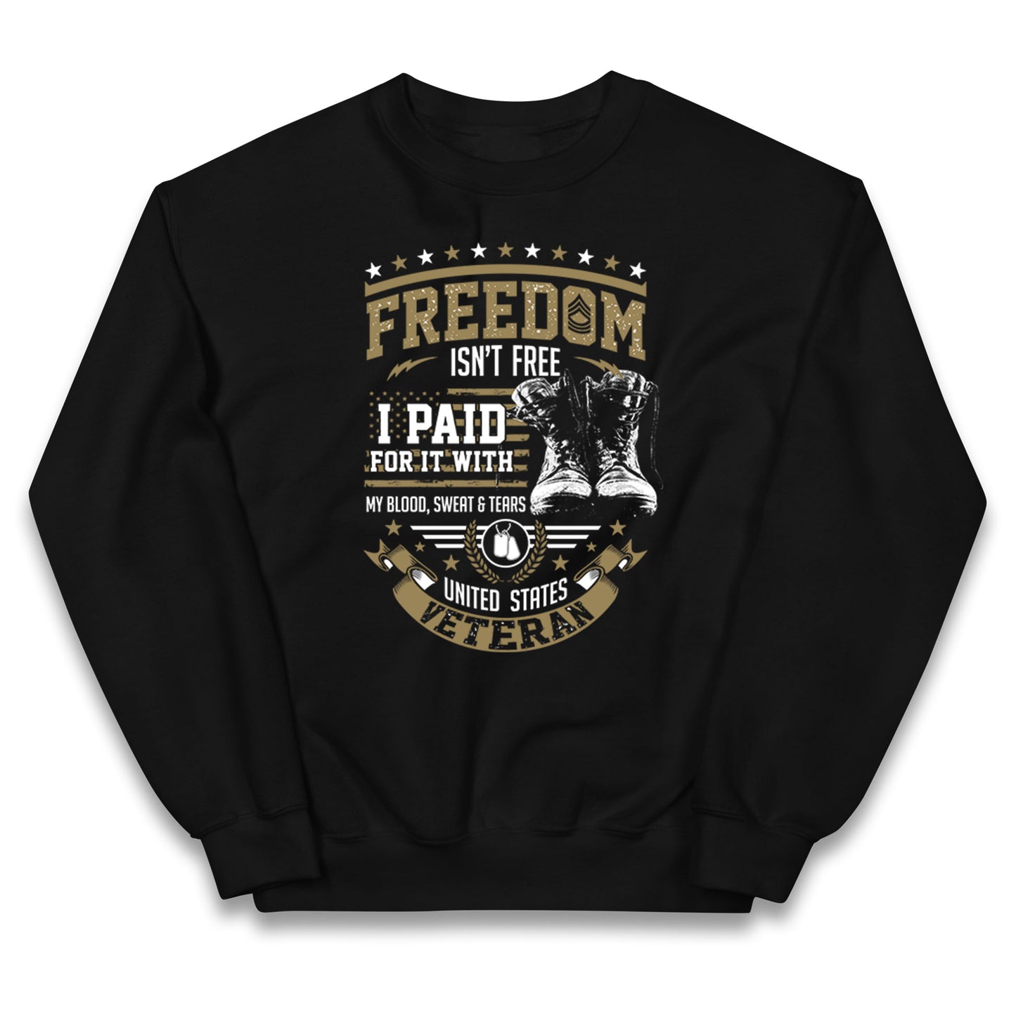 United States Veteran Kids Jumper