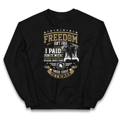 United States Veteran Kids Jumper