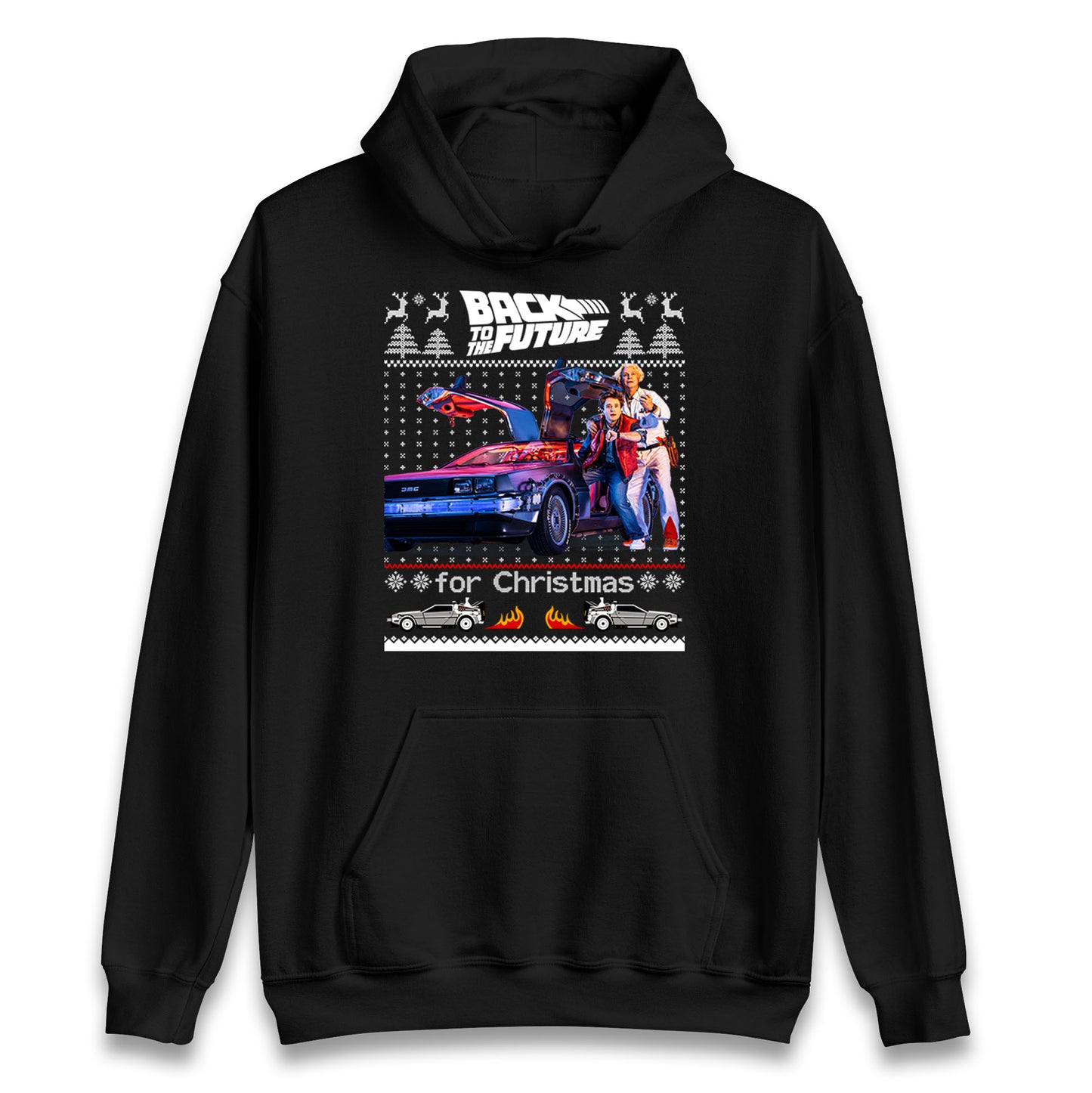 Back To The Future Christmas Hoodie
