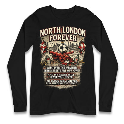 Arsenal North London Forever Longsleeve T Shirt