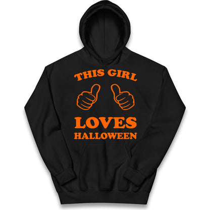 This Girl Loves Halloween Hoodie
