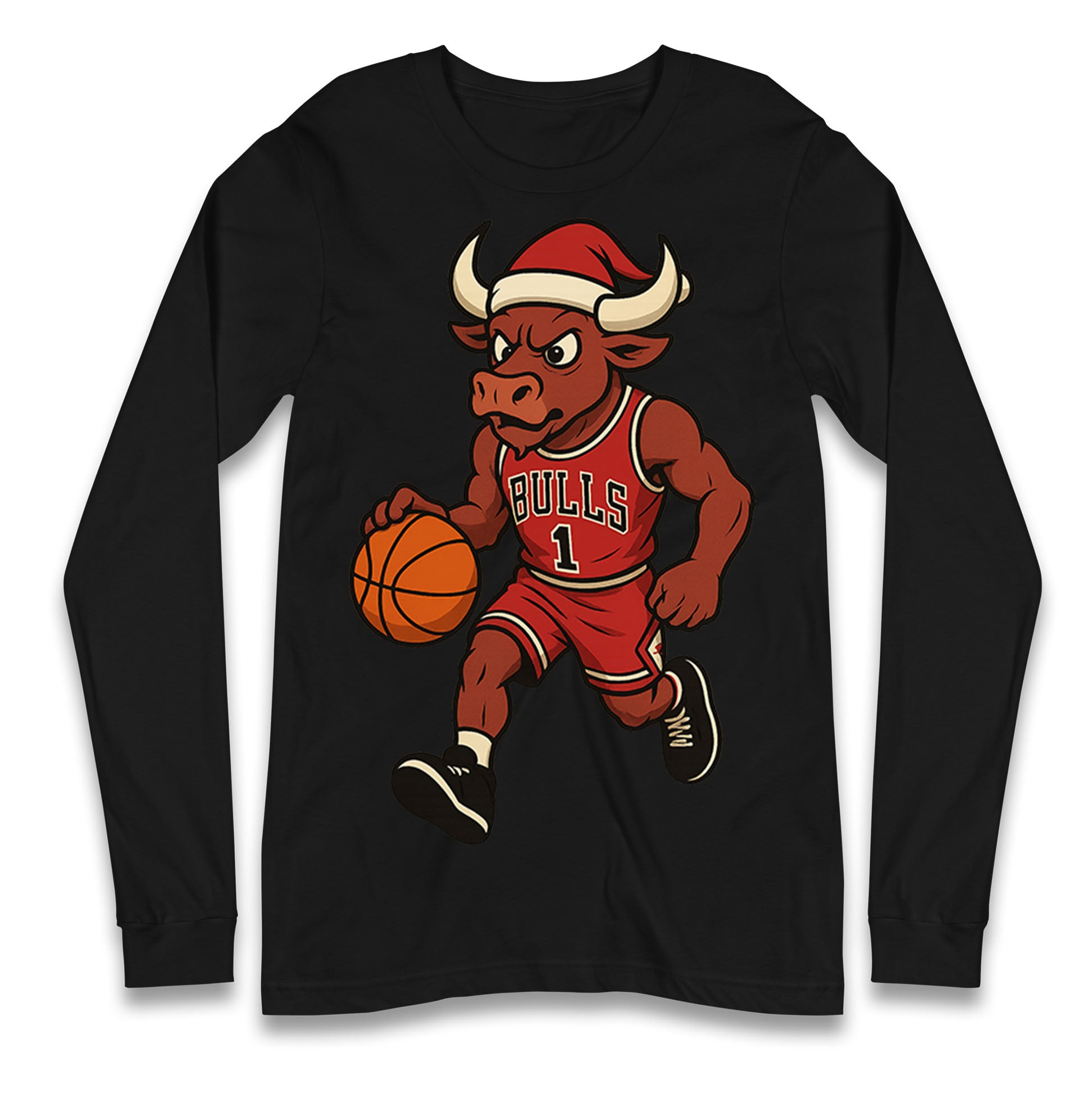 Chicago Bulls Christmas Longsleeve T Shirt