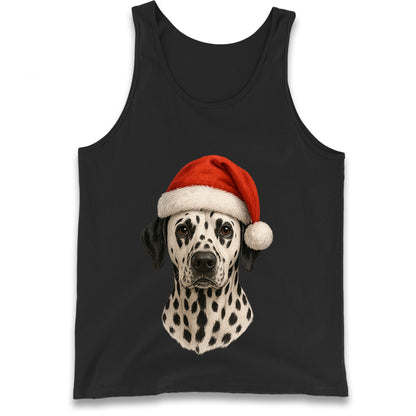 Dalmatian Dog Christmas Tank Top