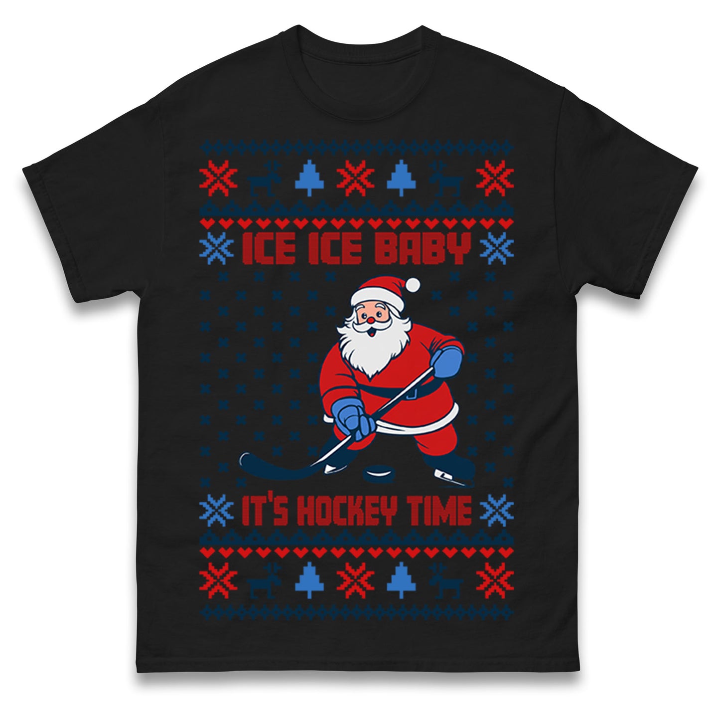 Hockey Christmas T Shirt