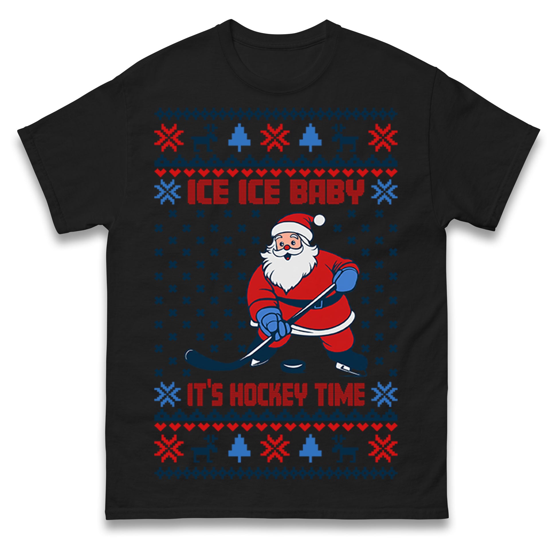 Hockey Christmas T Shirt