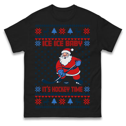 Hockey Christmas T Shirt