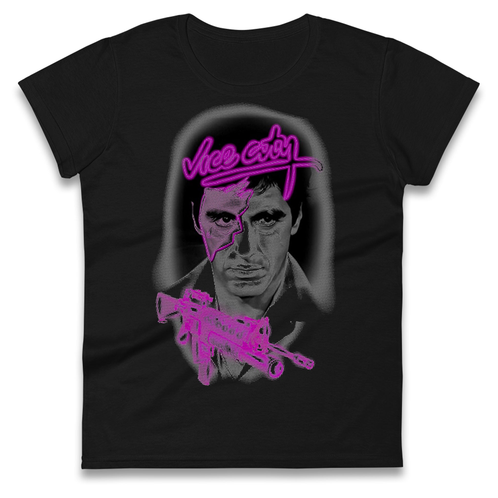 Tony Montana Vice City Ladies T Shirt