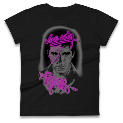 Tony Montana Vice City Ladies T Shirt