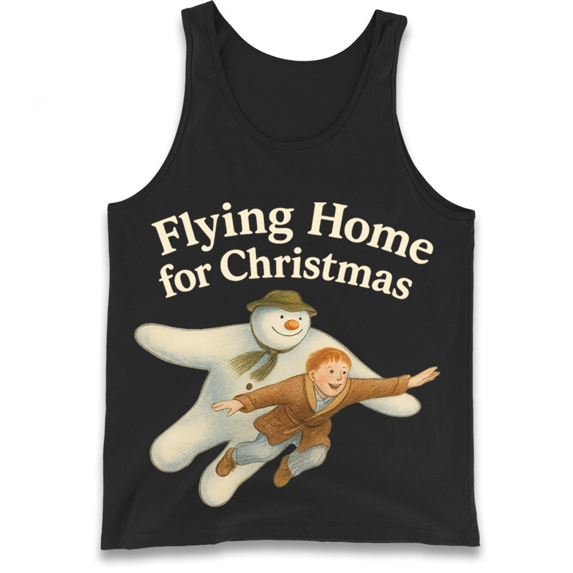 The Snowman Movie Christmas Tank Top