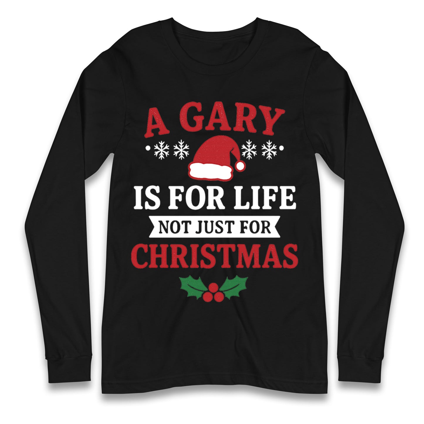 Gary Name Longsleeve T Shirt
