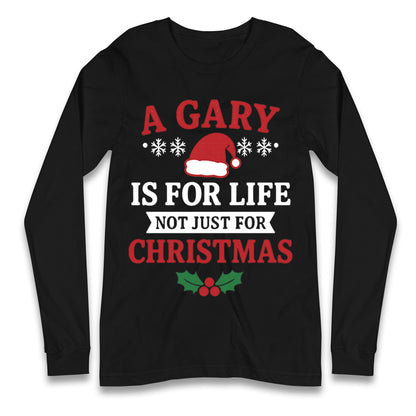 Gary Name Longsleeve T Shirt