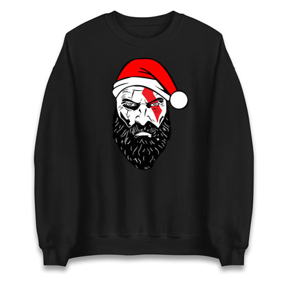 kratos christmas sweatshirt