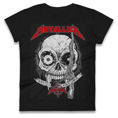 Metallica 2013 Kuala lumpur Ladies T Shirt