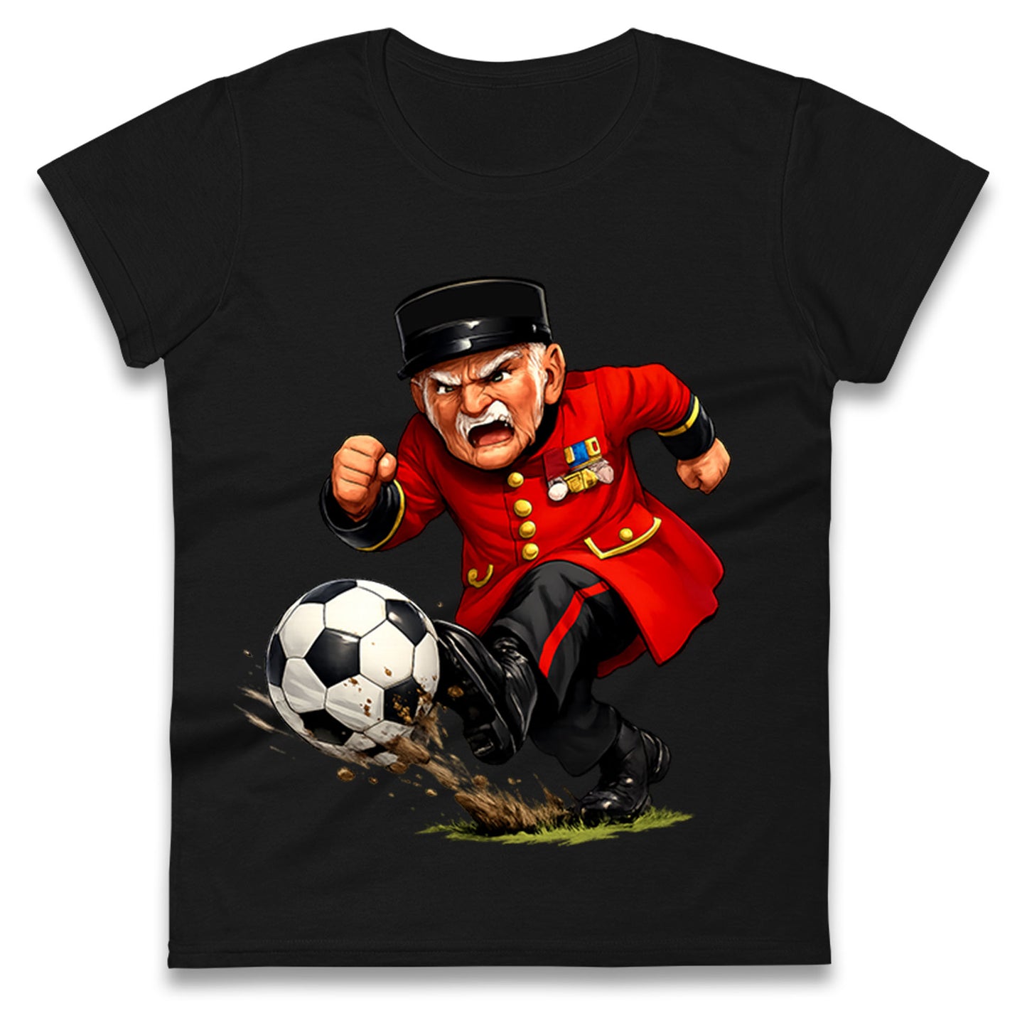 Retro Chelsea FC Ladies T Shirt