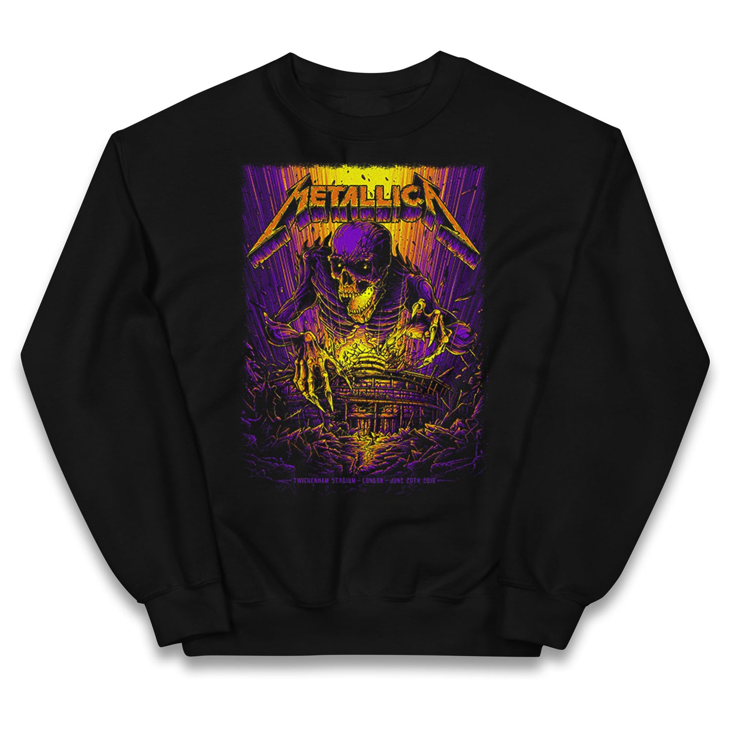 Metallica Twickenham Stadium Kids Jumper