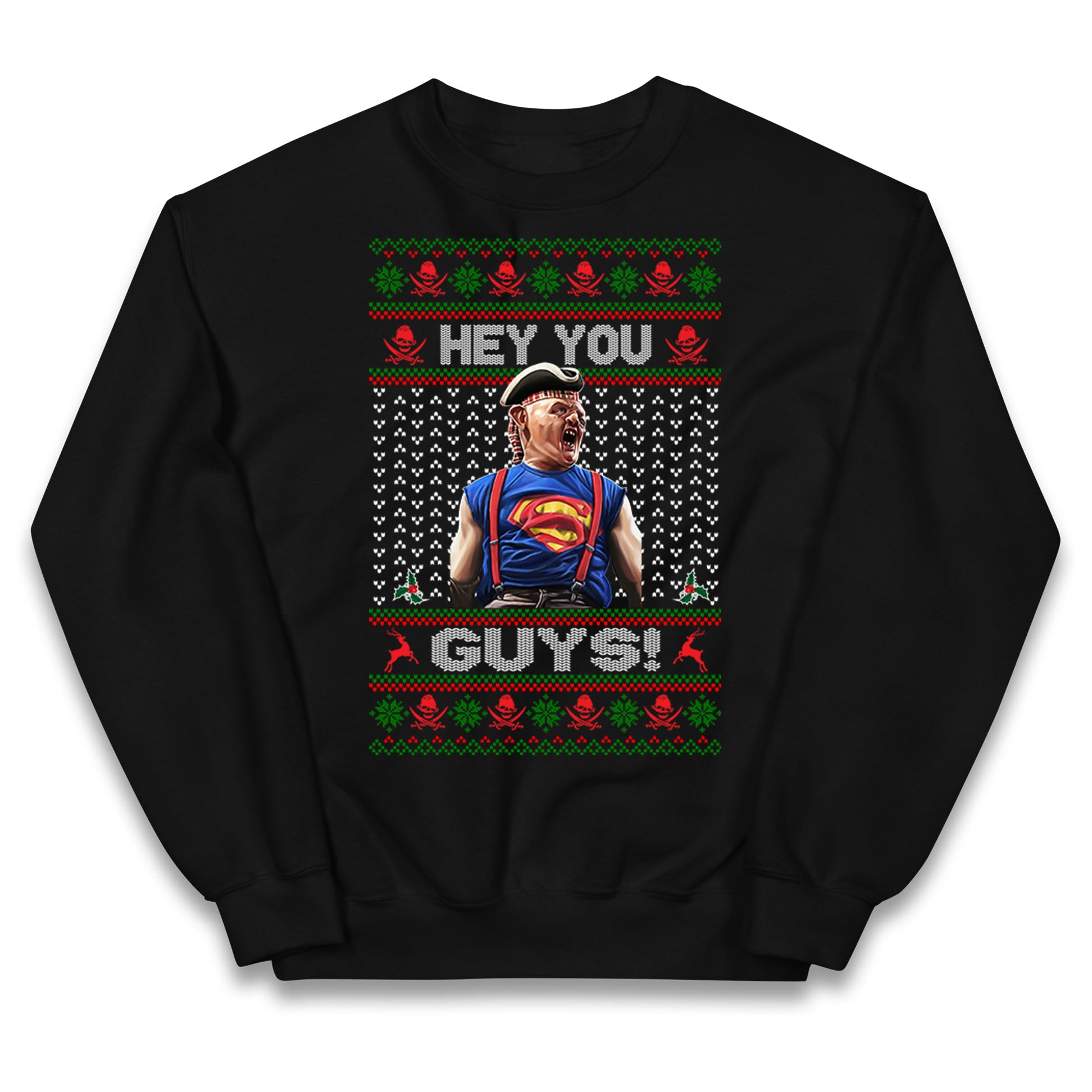 Goonies Sloth Christmas Kids Jumper