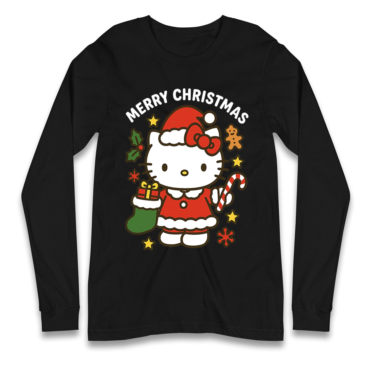 Hello Kitty Christmas Longsleeve T Shirt
