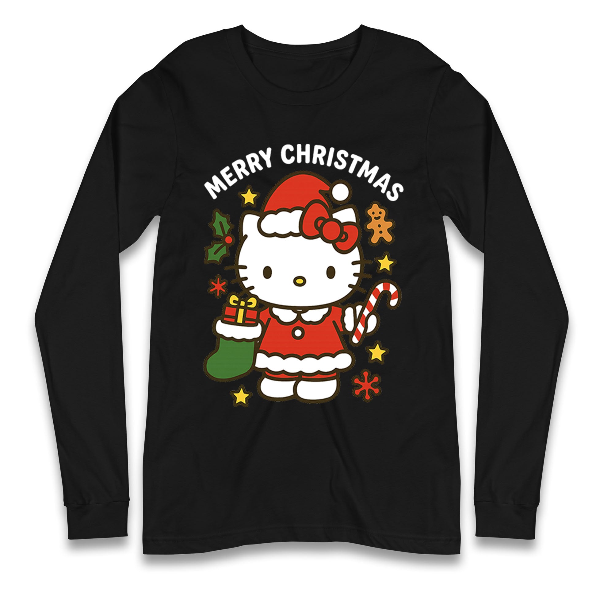 Hello Kitty Christmas Longsleeve T Shirt