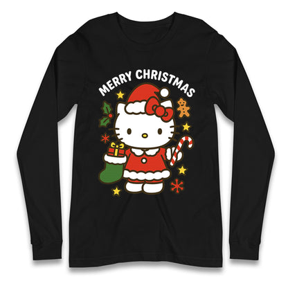 Hello Kitty Christmas Longsleeve T Shirt