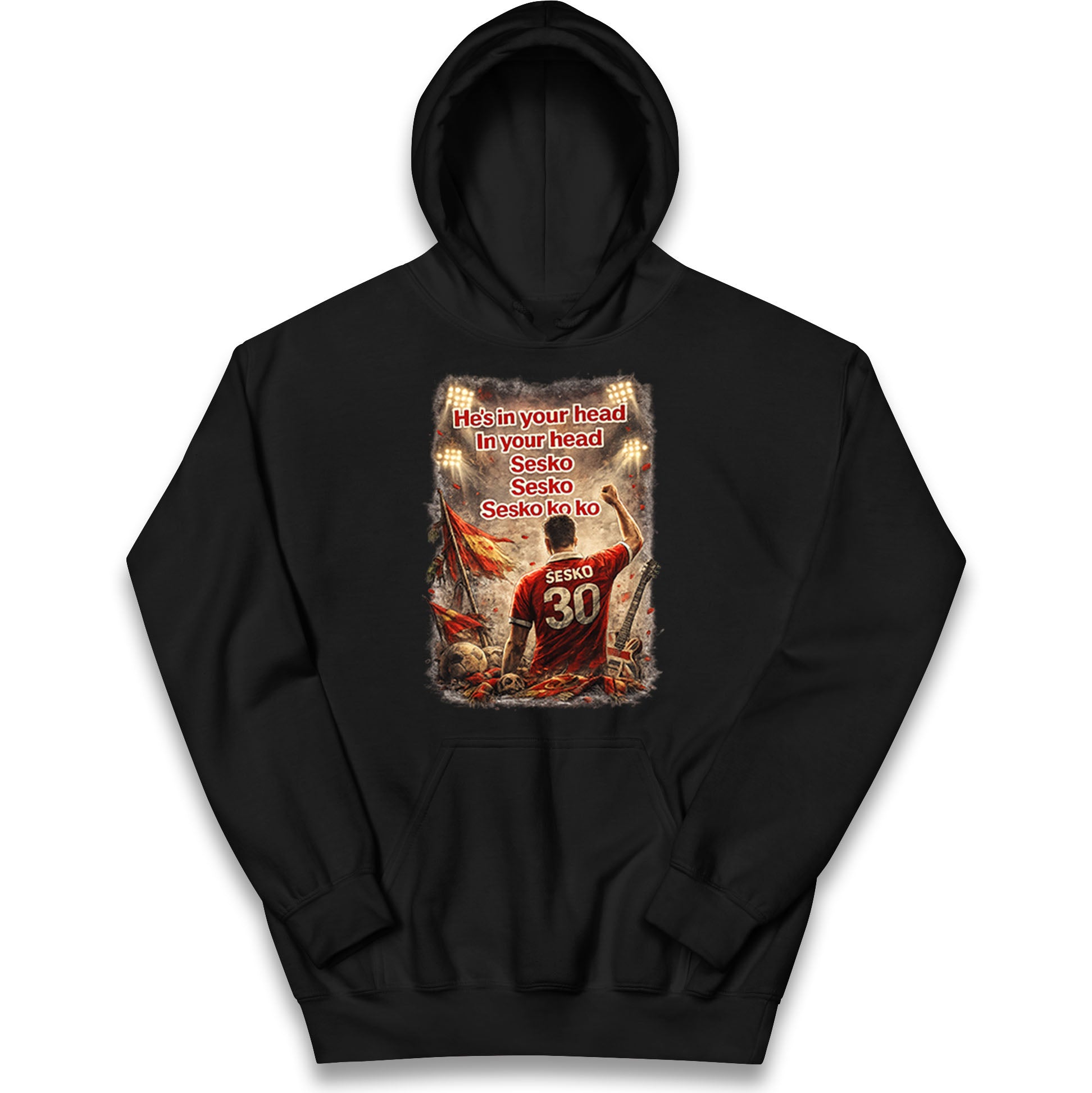 He's in Your Head in Your Head Sesko Sesko Sesko ko ko Kids Hoodie