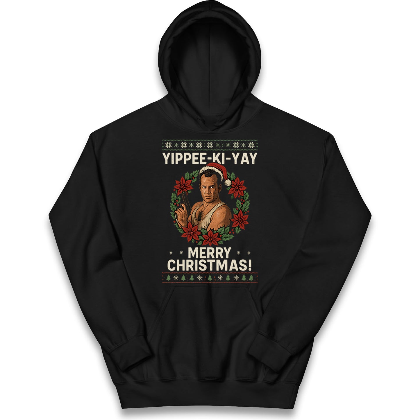 Yippee-Ki-Yay Die Hard Kids Hoodie