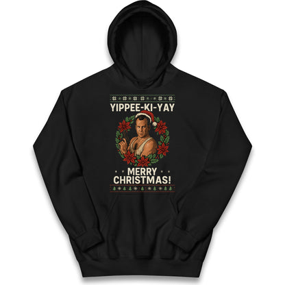 Yippee-Ki-Yay Die Hard Kids Hoodie
