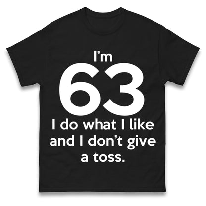 63rd Birthday T Shirt