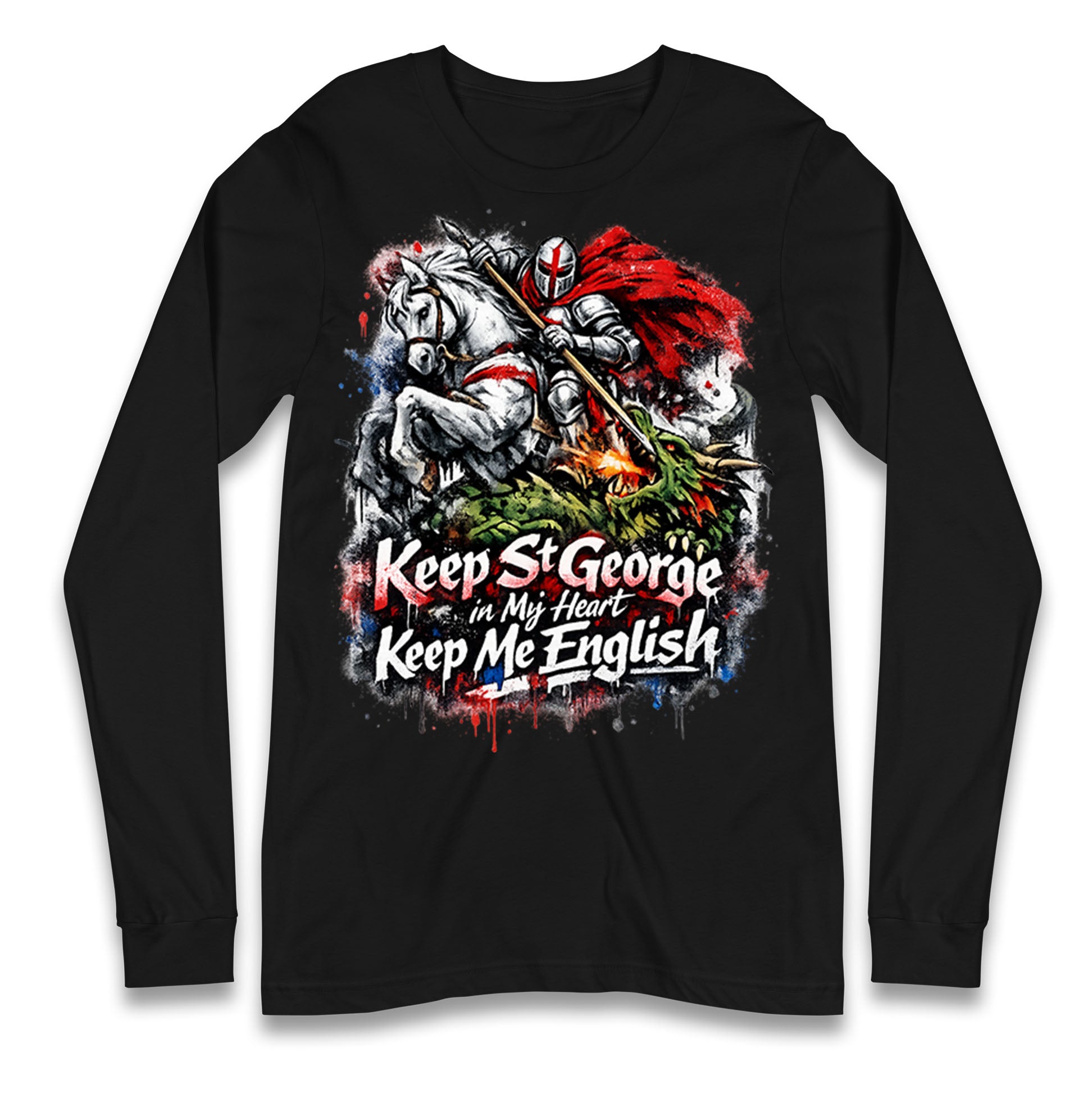 St gorges CrossLongsleeve T Shirt