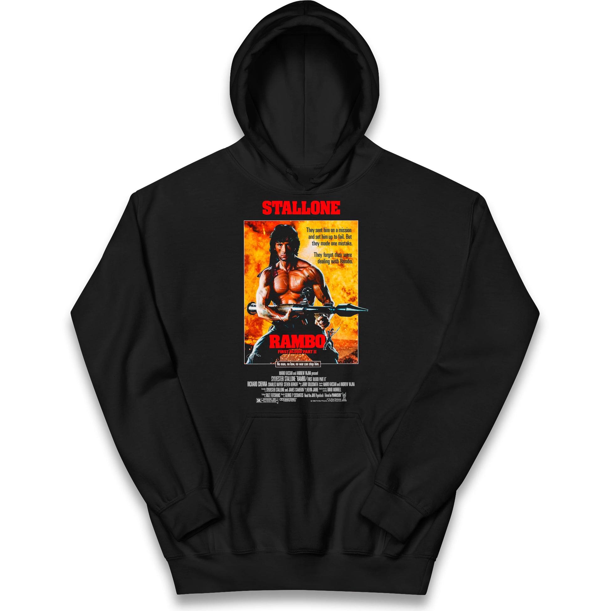 Rambo Movies Kids Hoodie