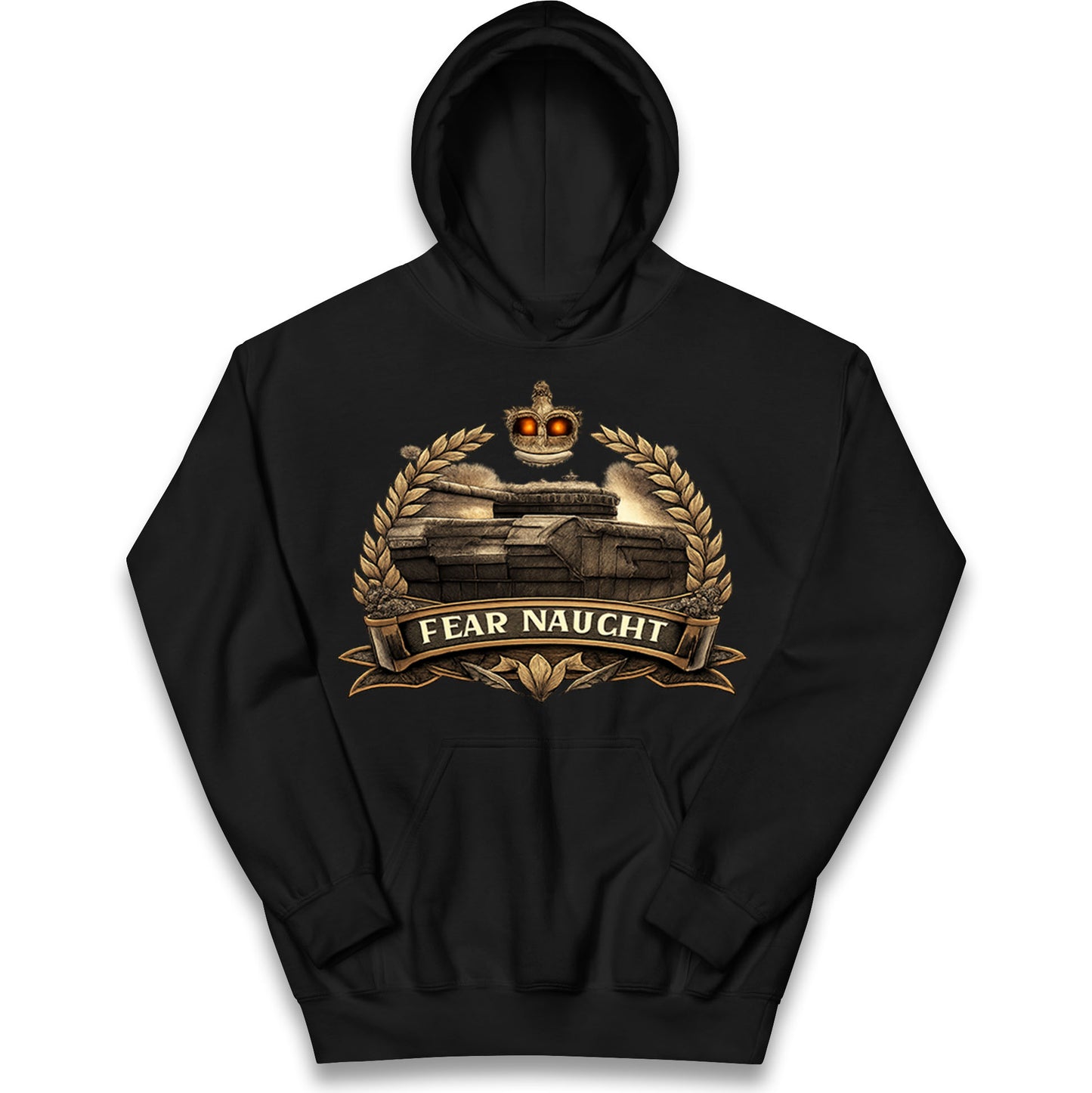 Fear Naught Royal Tank Regiment Kids Hoodie
