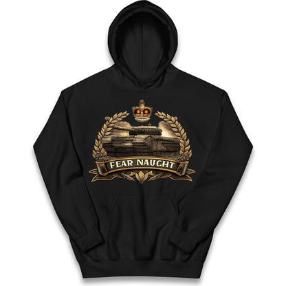 Fear Naught Royal Tank Regiment Kids Hoodie