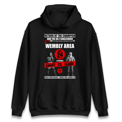 Jesus Christ Vs Santa Claus Hoodie