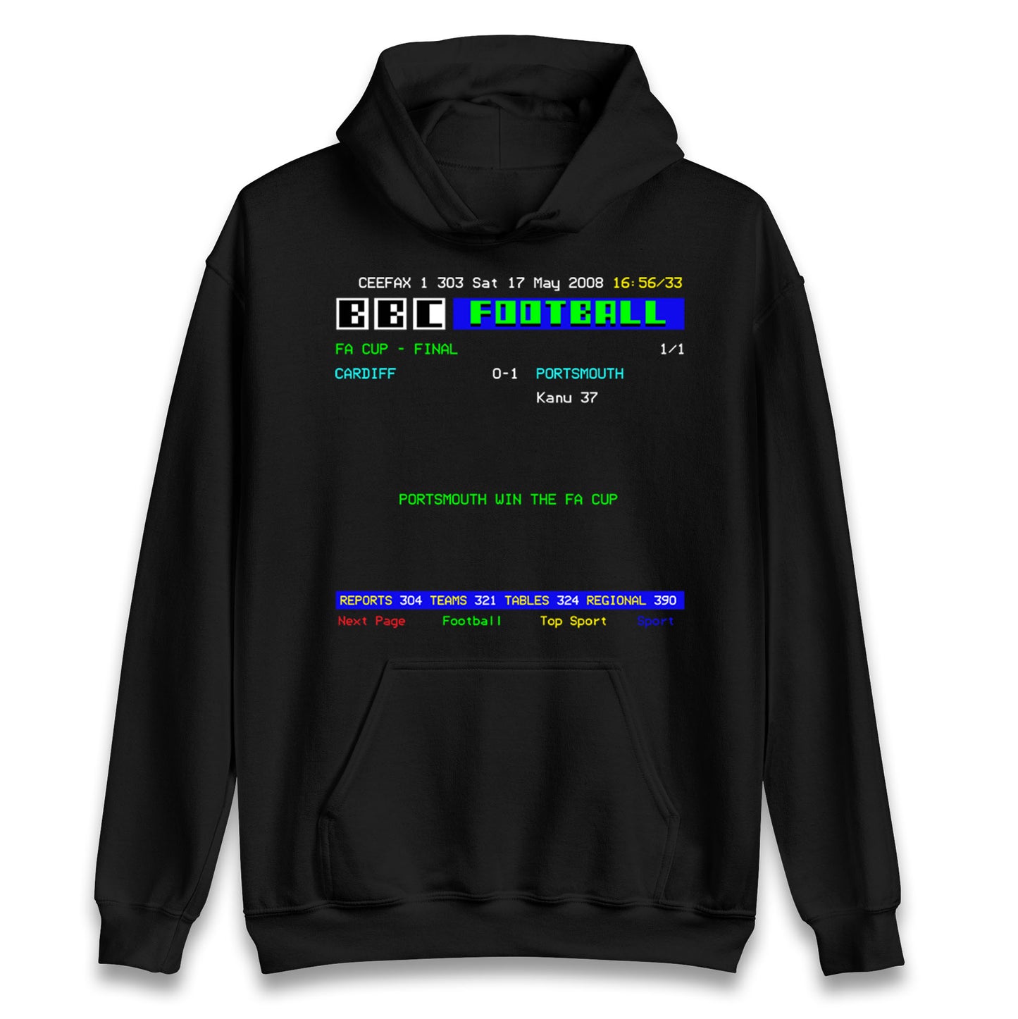 Portsmouth FA Cup Winners 2008 Hoodie 