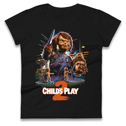 Childs Play 2 Movie Ladies T Shirt
