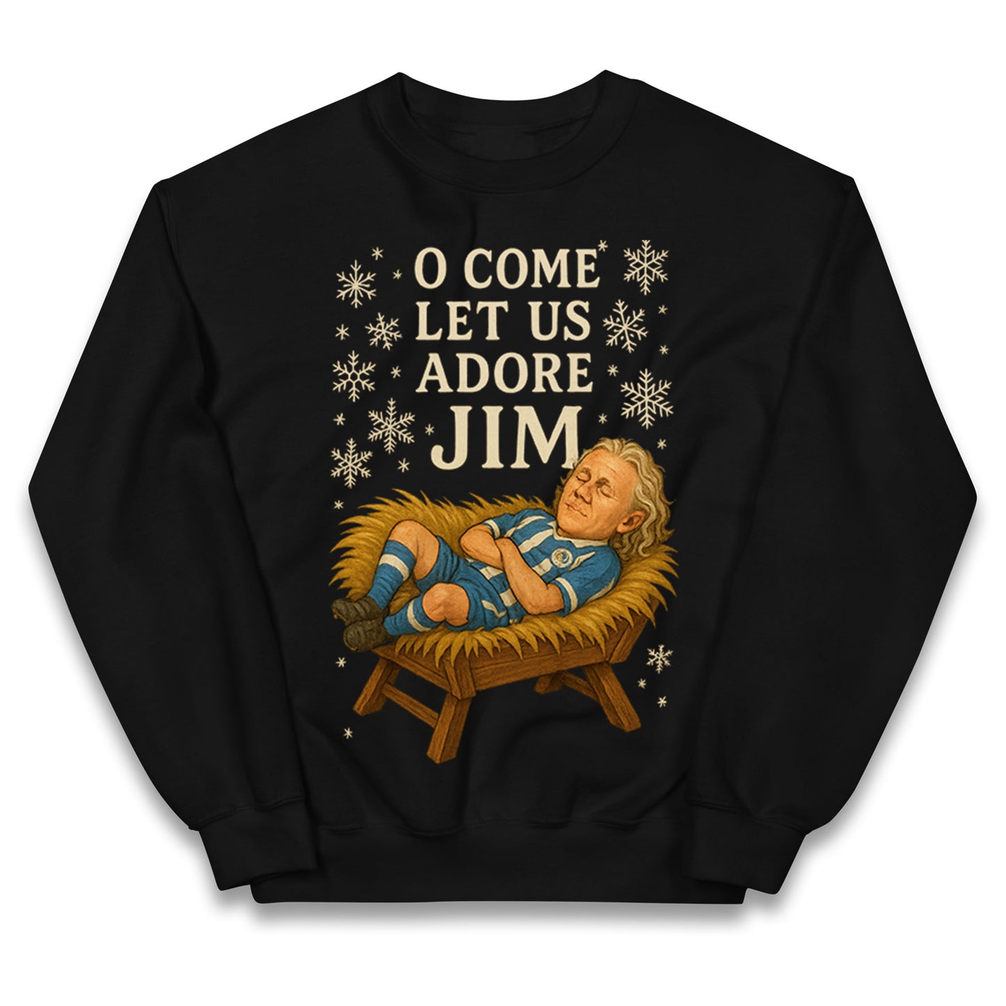 Wigan Athletic Christmas Kids Jumper 