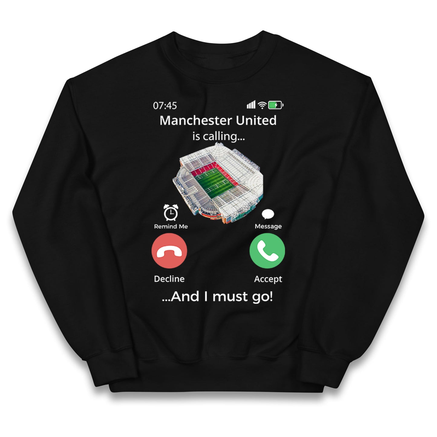 manchester united kids jumper