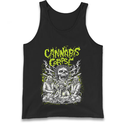 Cannabis Corpse Band Tank Top
