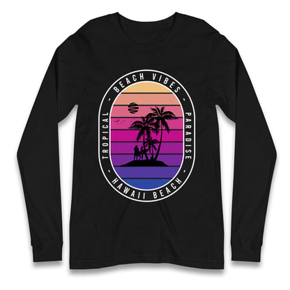 Hawaii Beach Longsleeve T Shirt