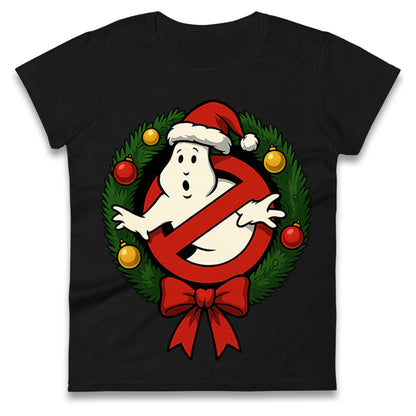 Ghostbusters Christmas Ladies T Shirt