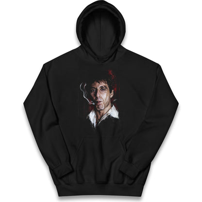 Tony Montana Kids Hoodie