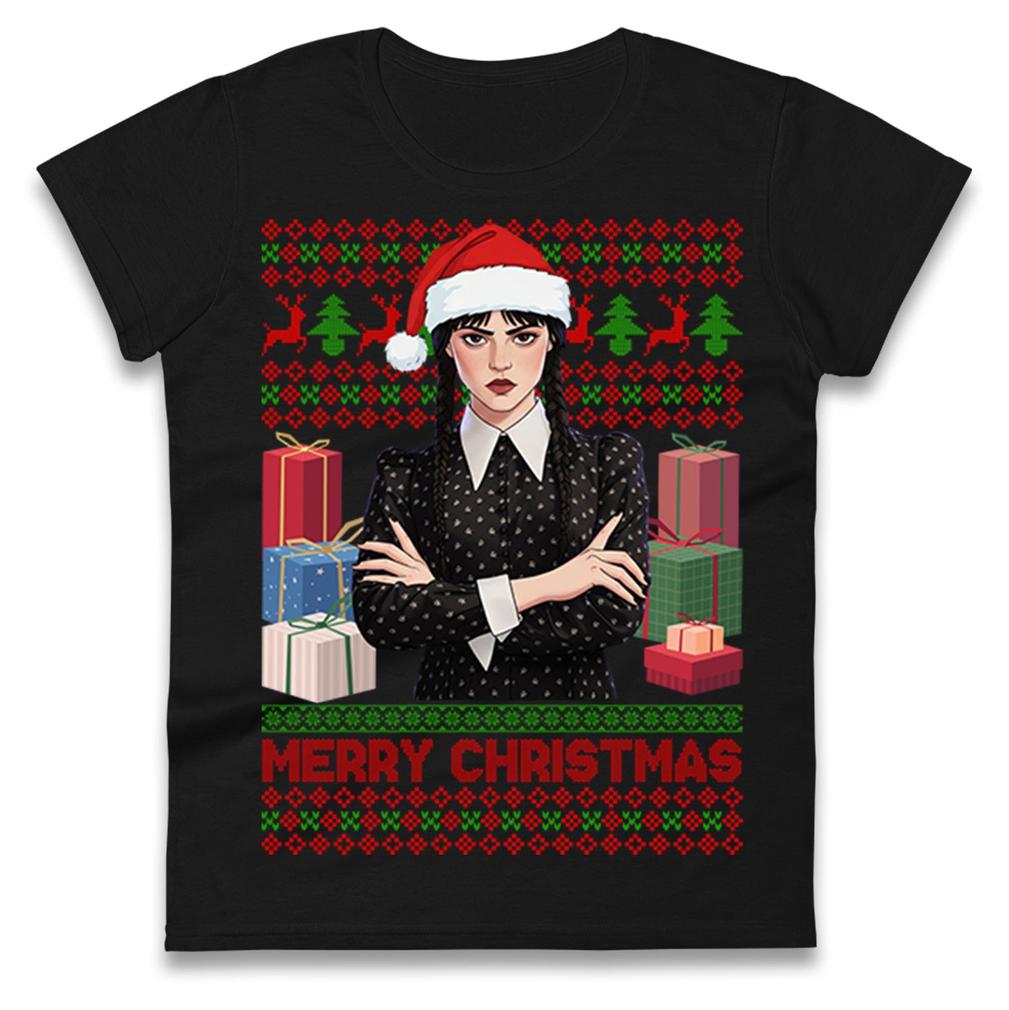 The Addams Family Ladies T Shirt 